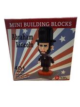 Load image into Gallery viewer, Abraham Lincoln Mini Building Blocks
