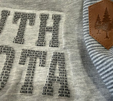 Load image into Gallery viewer, Embossed Hoodie-Leather Detailed
