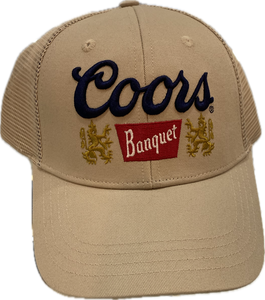 Coors Banquet Hat- Tan