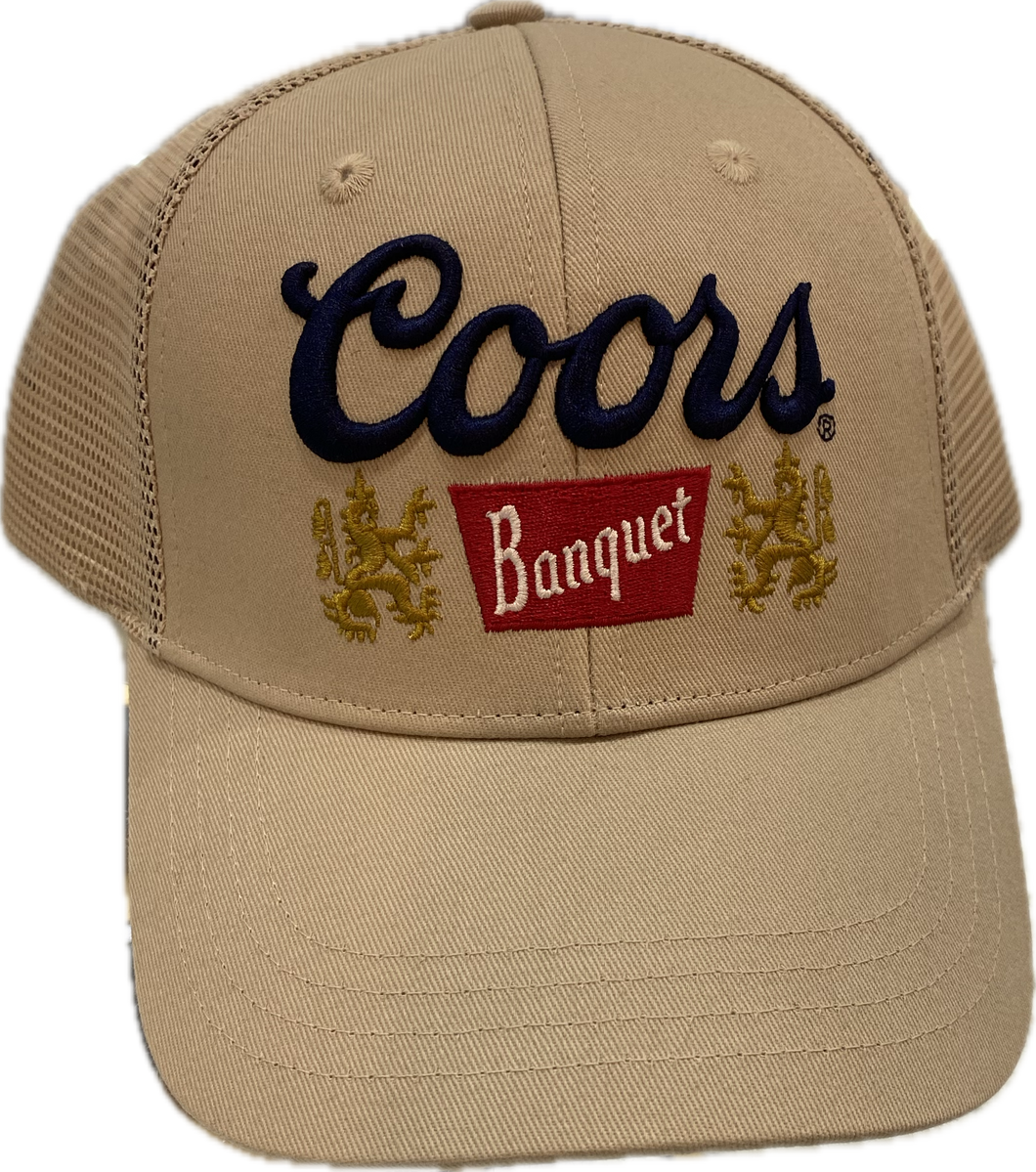 Coors Banquet Hat- Tan