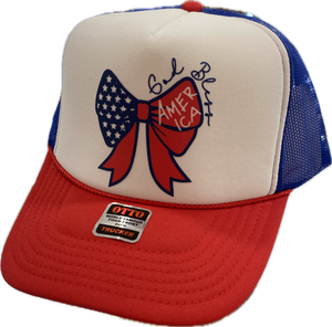 God Bless America Trucker Hat