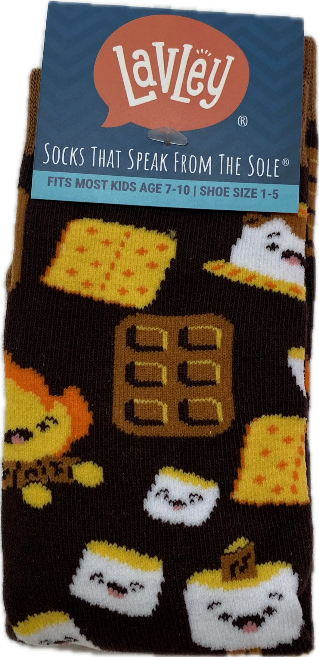 Campers Have S'more Fun Socks- Youth
