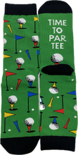 Load image into Gallery viewer, Time to Par Tee Socks
