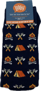 Born To Camp Socks