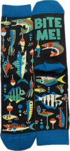 Load image into Gallery viewer, Bite Me Socks
