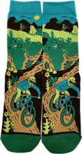 Load image into Gallery viewer, I&#39;d Rather Be Mountain Biking Socks
