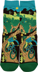 I'd Rather Be Mountain Biking Socks