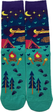 Load image into Gallery viewer, I&#39;d Rather Be Camping Socks
