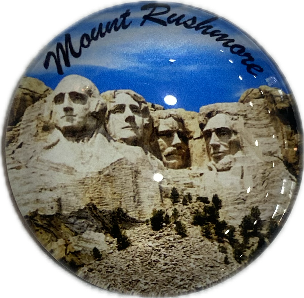 Round Glass Magnet