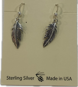 Dangle Feather Earring