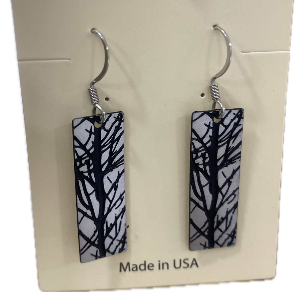 Abstract Branches Earring