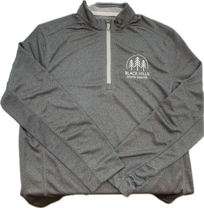 Uptown 1/4 Zip Charcoal