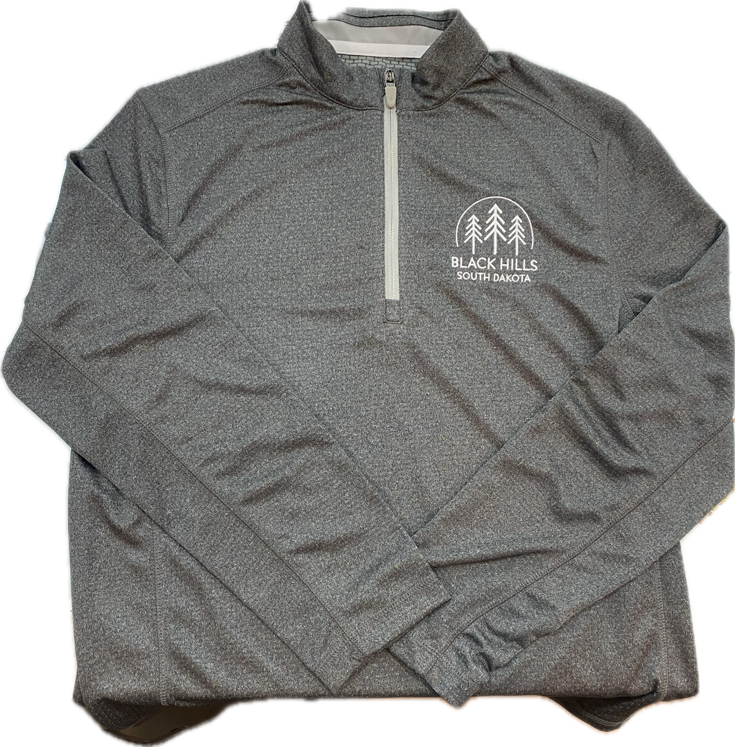 Uptown 1/4 Zip Charcoal