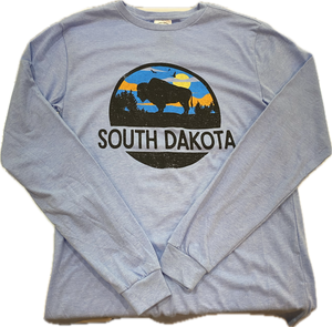 SD Buffalo Long Sleeve Blue