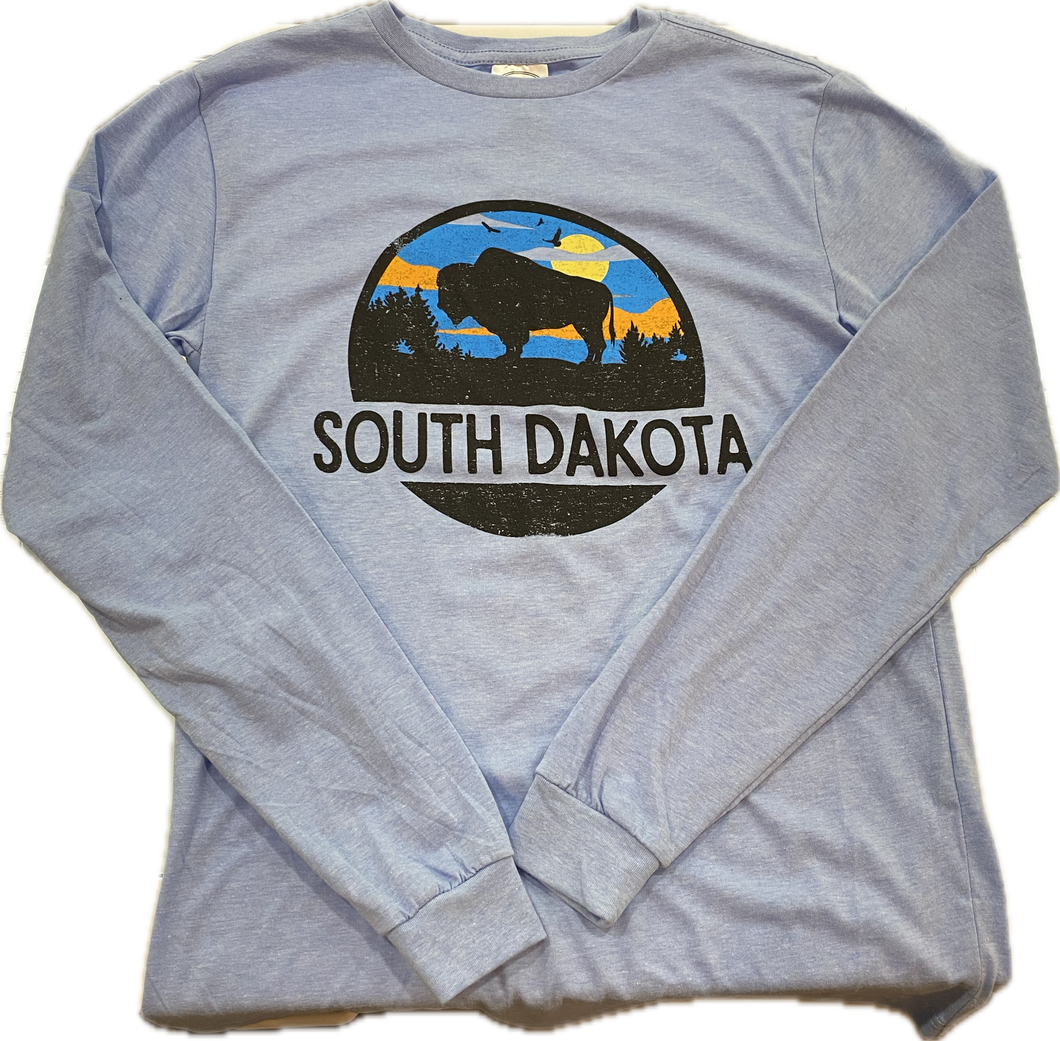 SD Buffalo Long Sleeve Blue