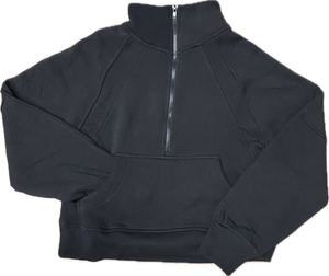 Fleece 1/2 Zip Kangaroo