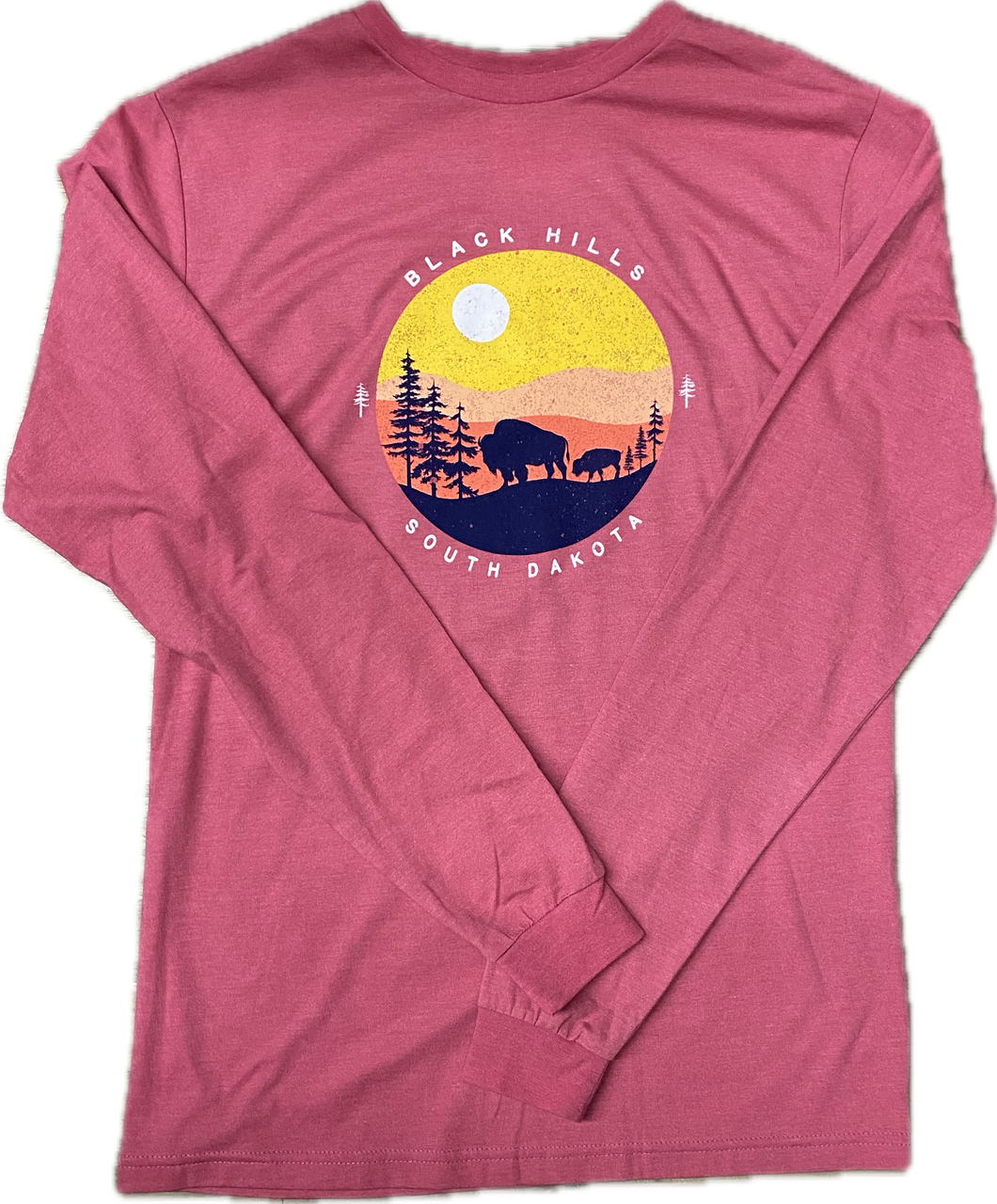 SD Buffalo Long Sleeve- Raspberry