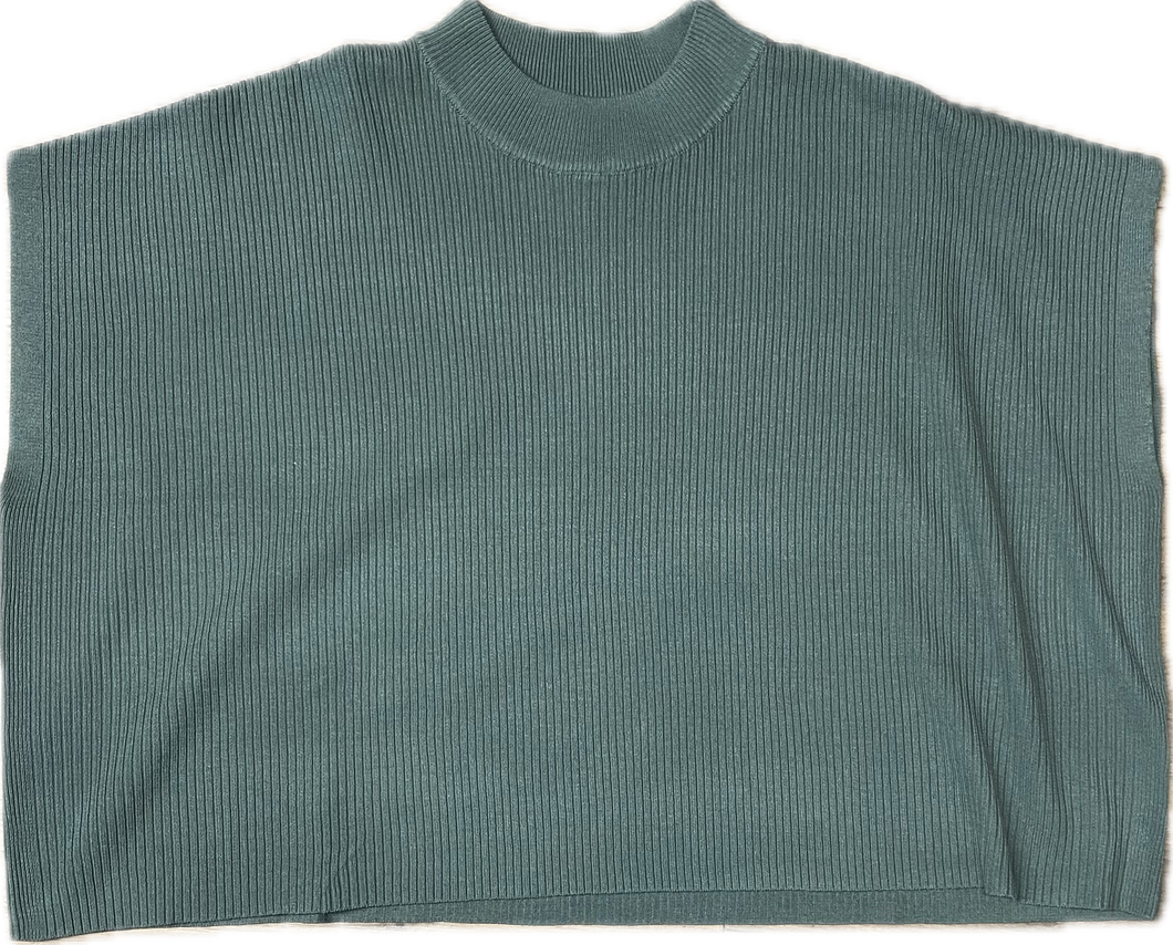 Viscose Short Sleeve Top- Jade
