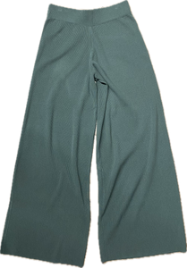 Viscose Wide Leg Pant- Jade
