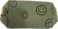 Load image into Gallery viewer, Smiley Face Cosmetic Pouch
