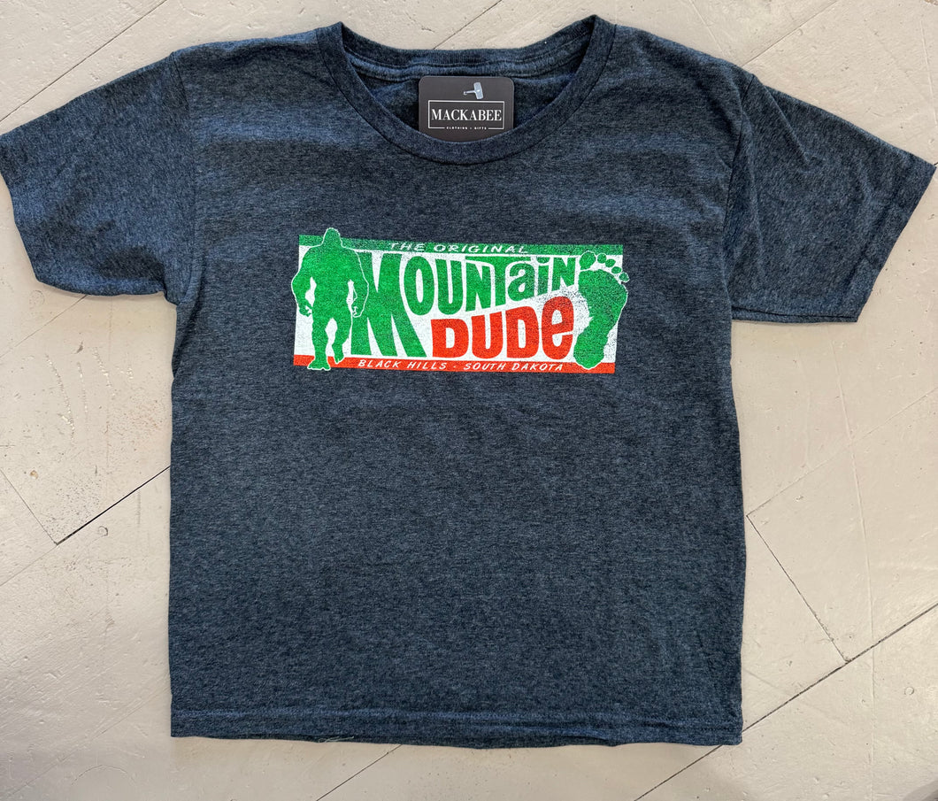 Youth Mountain Dude Bigfoot T-Shirt