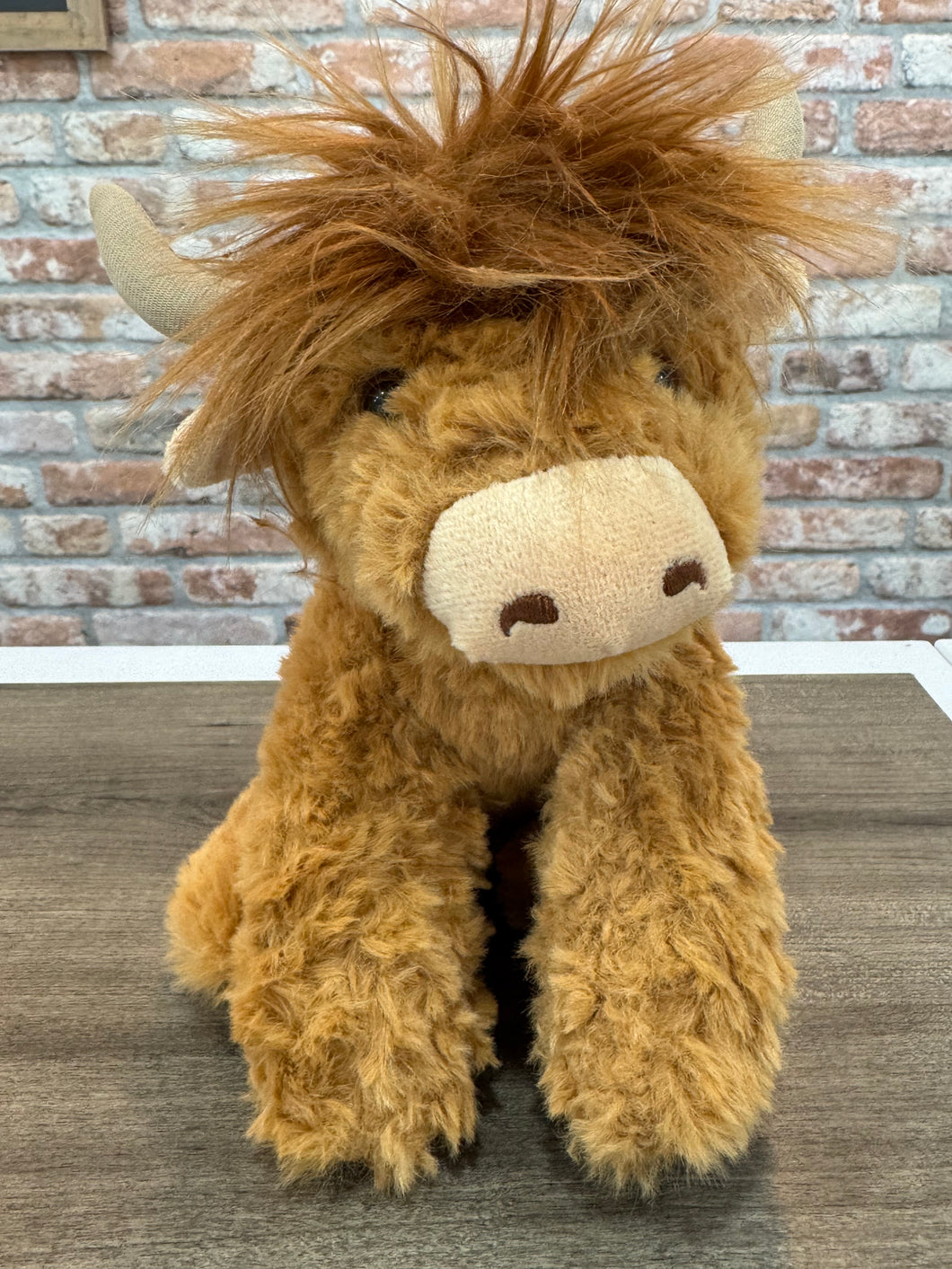 Stuffed Highland Cow 9