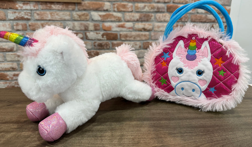 Stuffed Unicorn Purse