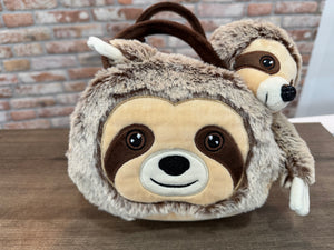Stuffed Sloth Purse