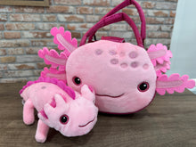 Load image into Gallery viewer, Stuffed Axolotl Purse
