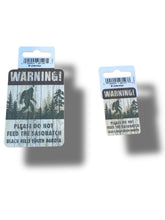 Load image into Gallery viewer, Please Do Not Feed the Sasquatch Sticker
