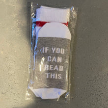 Load image into Gallery viewer, Socks- If you can read this to ask your dad
