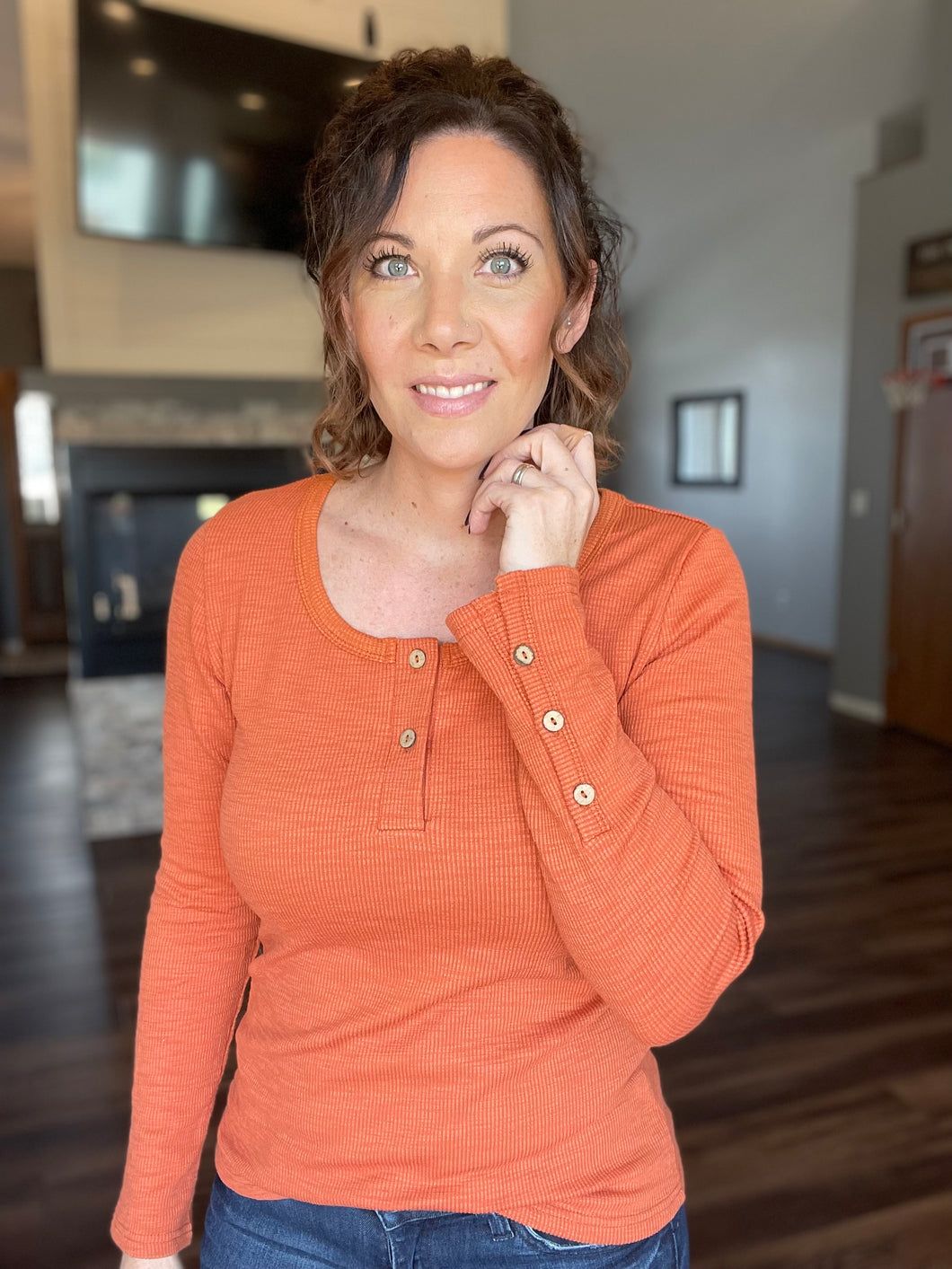 Burnt orange thermal