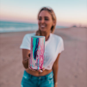 Cotton Candy Slim Cam Koozie